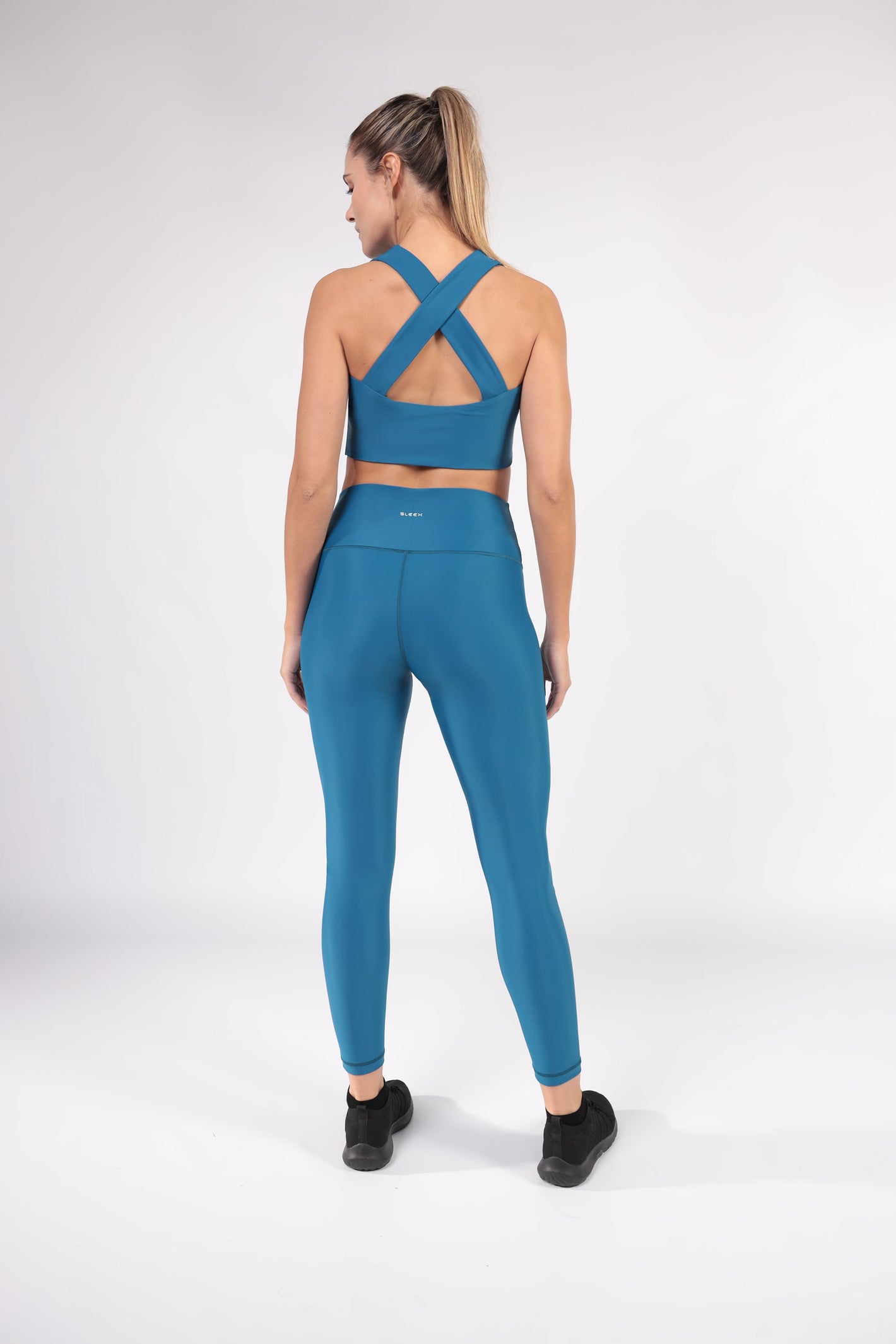 Brassière de sport durable - Bleu aqua