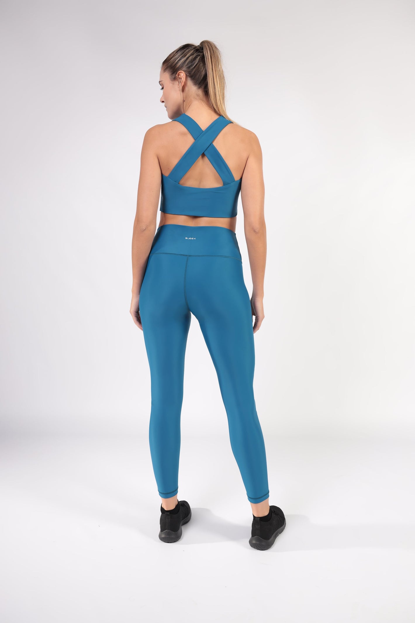 Brassière de sport durable - Bleu aqua 